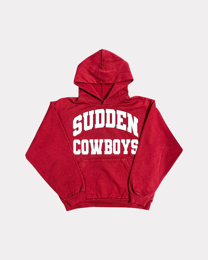 SUDDEN COWBOYS Hoodie - Brick Red