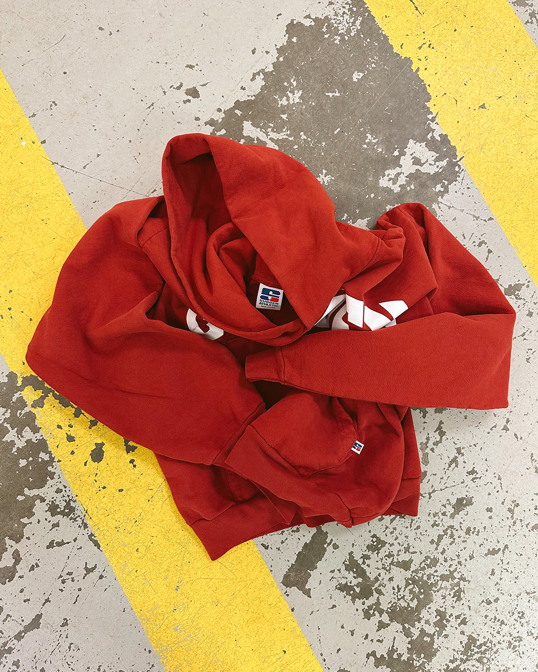 SUDDEN COWBOYS Hoodie - Brick Red